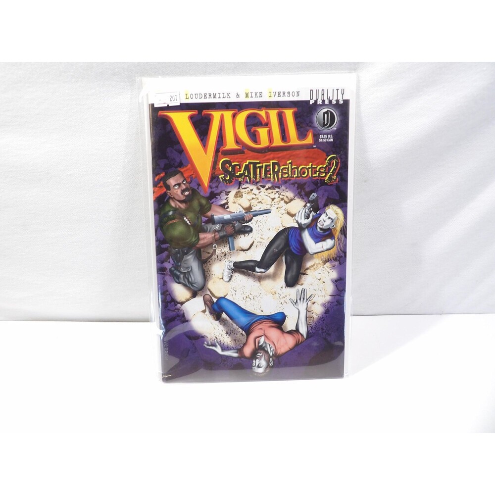 Vigil Scattershots 2, August 1997 Duality Press, Loudermilk & Iverson comic book